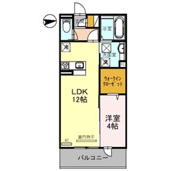 D-room桑ノ木の物件間取画像